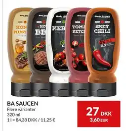 Nielsen's Discount BA SAUCEN tilbud