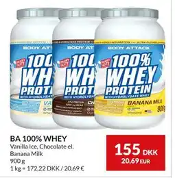 Nielsen's Discount BA 100% WHEY tilbud