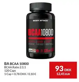 Nielsen's Discount BA BCAA 10800 tilbud