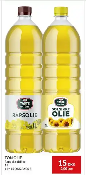 Nielsen's Discount TON OLIE tilbud