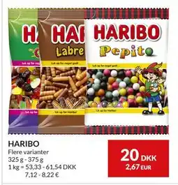 Nielsen's Discount HARIBO tilbud