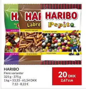 Nielsen's Discount HARIBO tilbud
