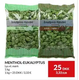 Nielsen's Discount MENTHOL-EUKALYPTUS tilbud