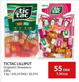 Nielsen's Discount TICTAC LILLIPUT tilbud