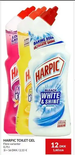 Nielsen's Discount HARPIC TOILET GEL tilbud