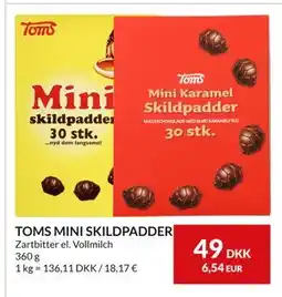 Nielsen's Discount TOMS MINI SKILDPADDER tilbud