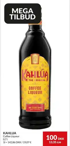 Nielsen's Discount KAHLUA tilbud