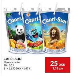 Nielsen's Discount CAPRI-SUN tilbud