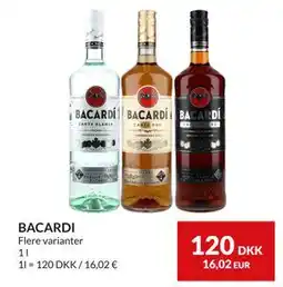 Nielsen's Discount BACARDI tilbud