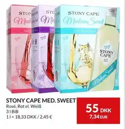 Nielsen's Discount STONY CAPE MED. SWEET tilbud