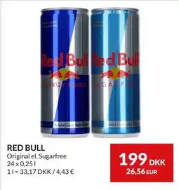 Nielsen's Discount RED BULL tilbud