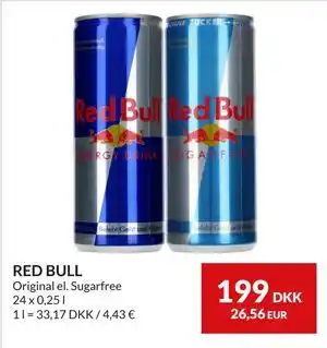 Nielsen's Discount RED BULL tilbud