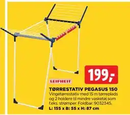 jem & fix TØRRESTATIV PEGASUS 150 tilbud