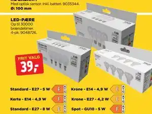jem & fix LED-PÆRE tilbud
