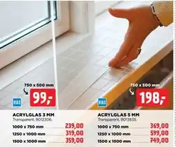 jem & fix ACRYLGLAS 3 MM tilbud