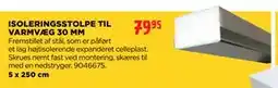 jem & fix ISOLERINGSSTOLPE TIL VARMVÆG 30 MM tilbud