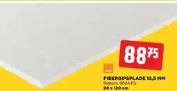 jem & fix FIBERGIPSPLADE 12,5 MM tilbud