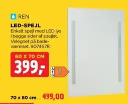 jem & fix LED-SPEJL tilbud