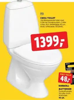 jem & fix CERA TOILET tilbud