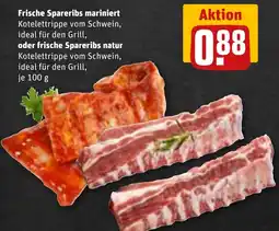 REWE DE Frische Spareribs mariniert oder frische Spareribs natur tilbud