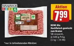REWE DE REWE Bio Hackfleisch gemischt zum Braten tilbud
