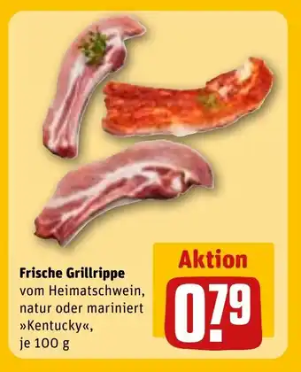 REWE DE Frische Grillrippe tilbud