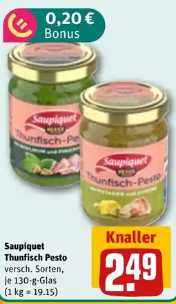 REWE DE Saupiquet Thunfisch-Pesto tilbud