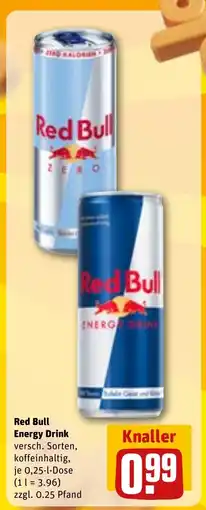REWE DE Red Bull Energy Drink tilbud