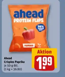 REWE DE Ahead Crispies Paprika tilbud