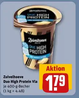REWE DE Zuivelhoeve Duo High Protein Vla tilbud
