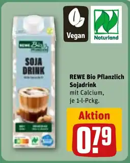REWE DE REWE Bio Pflanzlich Sojadrink tilbud