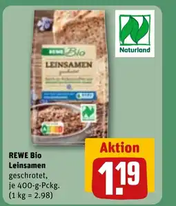 REWE DE REWE Bio Leinsamen tilbud