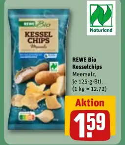 REWE DE REWE Bio Kesselchips tilbud