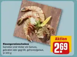 REWE DE Riesengarnelenschwänze tilbud