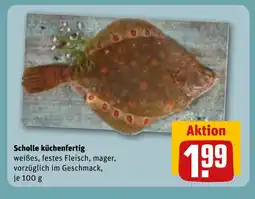 REWE DE Scholle küchenfertig tilbud