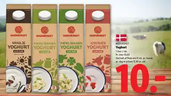 Lidl MADVÆRKET Yoghurt tilbud