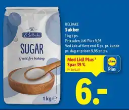 Lidl BELBAKE Sukker tilbud