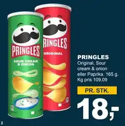 Let-Køb PRINGLES tilbud