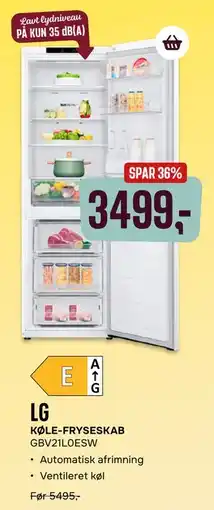 Skousen KØLE-FRYSESKAB tilbud