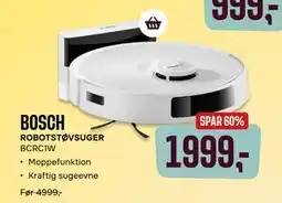 Skousen BOSCH ROBOTSTØVSUGER BCRC1W tilbud