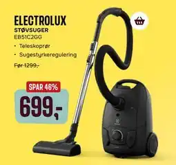 Skousen ELECTROLUX STØVSUGER EB51C2GG tilbud
