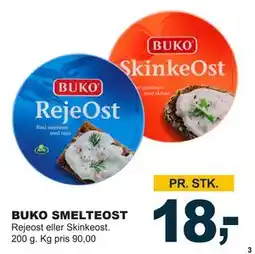 Let-Køb BUKO SMELTEOST tilbud