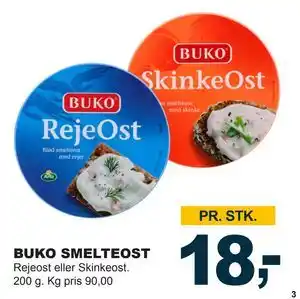 Let-Køb BUKO SMELTEOST tilbud