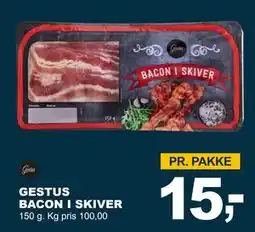Let-Køb GESTUS BACON I SKIVER tilbud