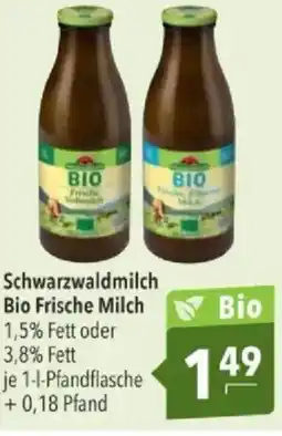 Citti Schwarzwaldmilch Bio Frische Milch tilbud