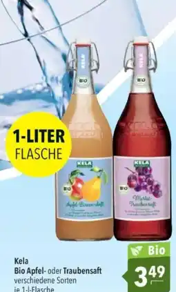 Citti Kela Bio Apfel- oder Traubensaft tilbud