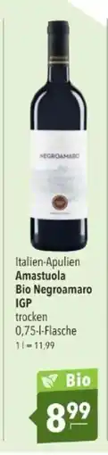 Citti Italien-Apulien Amastuola Bio Negroamaro tilbud