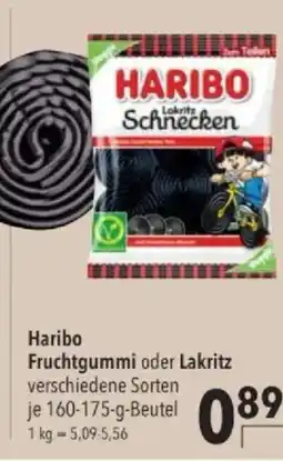 Citti Haribo Fruchtgummi oder Lakritz tilbud