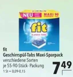 Citti Fit geschirrspül-tabs maxi-sparpack tilbud