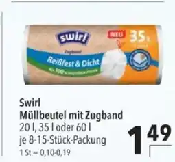 Citti Swirl Müllbeutel mit Zugband tilbud